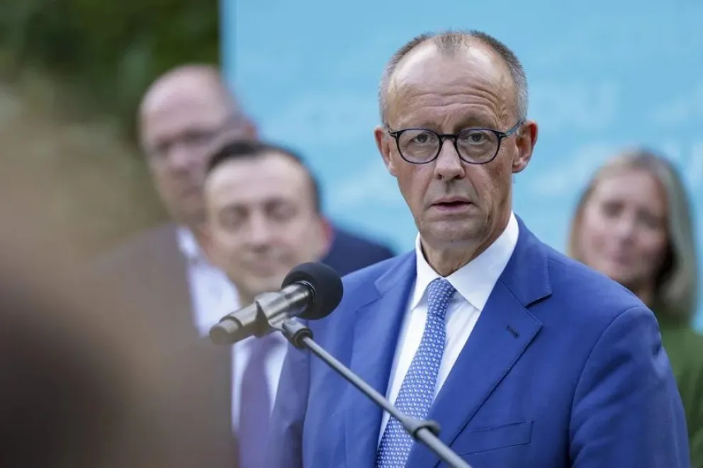 Friedrich Merz, canciller de Alemania. Foto: EFE 