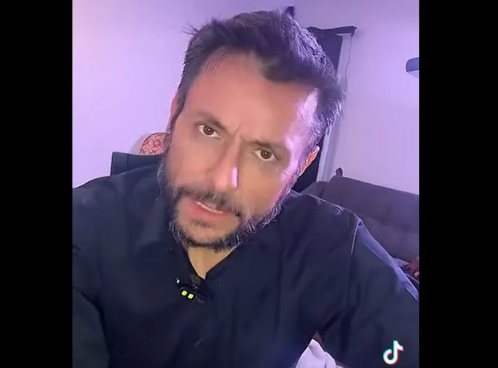 Captura del video que publicó el abogado Ramiro Vega