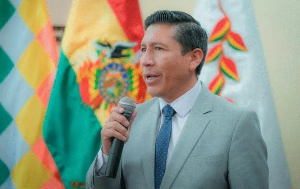 El exviceministro de Justicia Indígena Franz García. Foto: La Patria