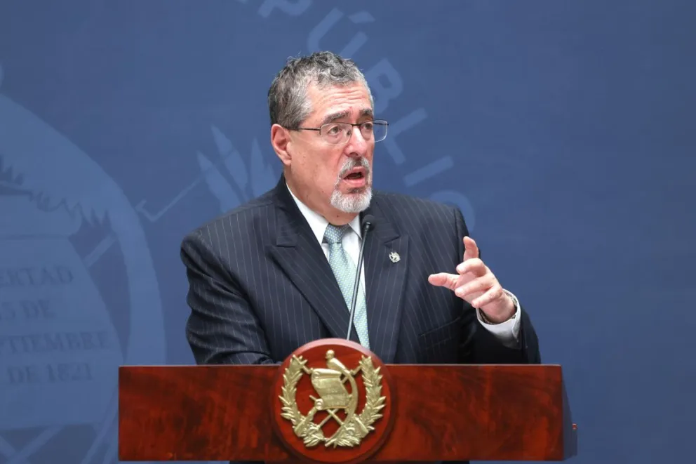 Bernardo Arevalo de León, presidente de Guatemala. Foto: EFE