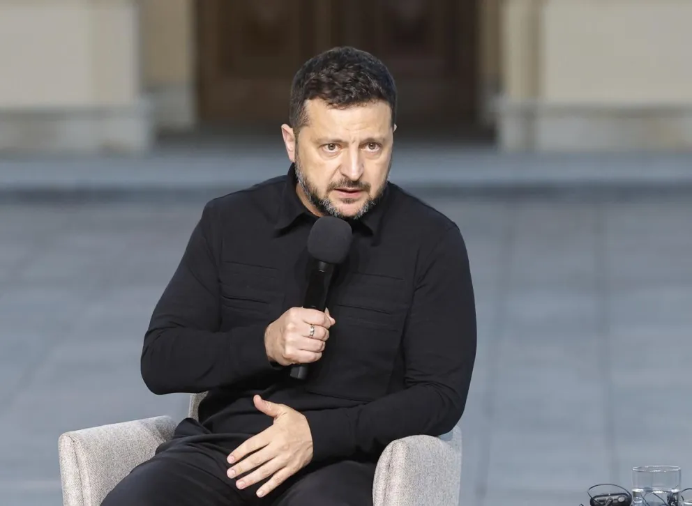 El presidente de Ucrania, Volodímir Zelenski. Foto: EFE 