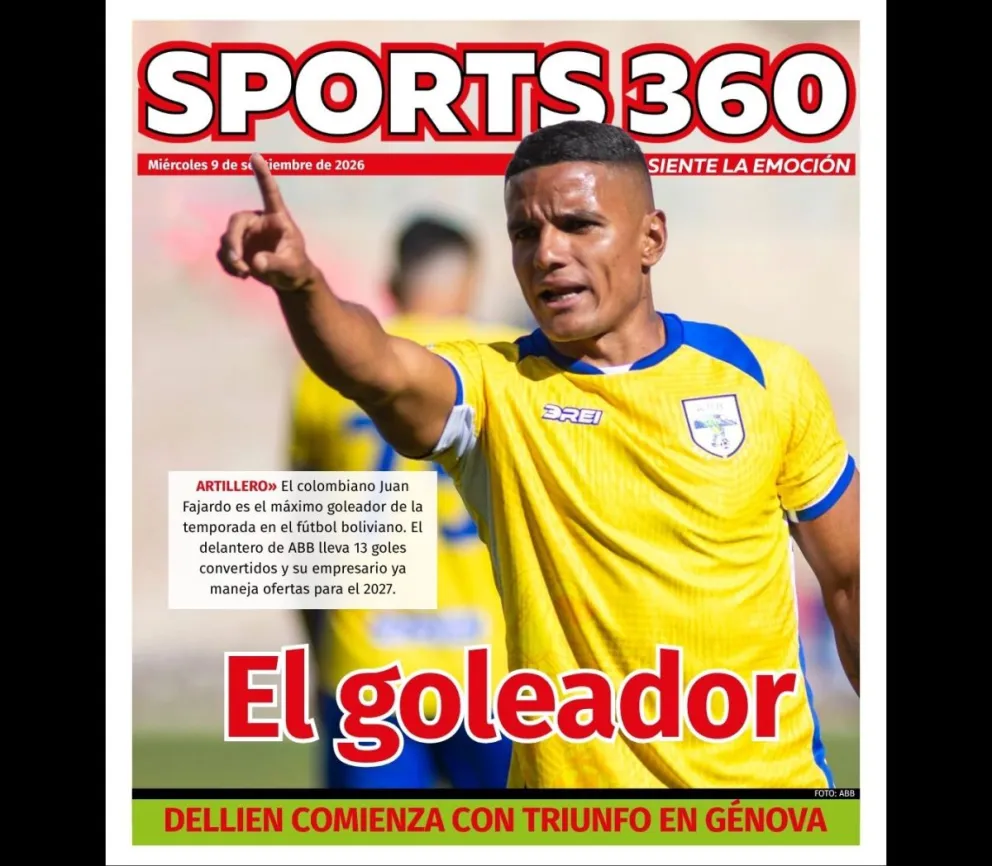 La celebración del colombiano en uno de los goles que marcó en Villa Ingenio. Foto: ABB
