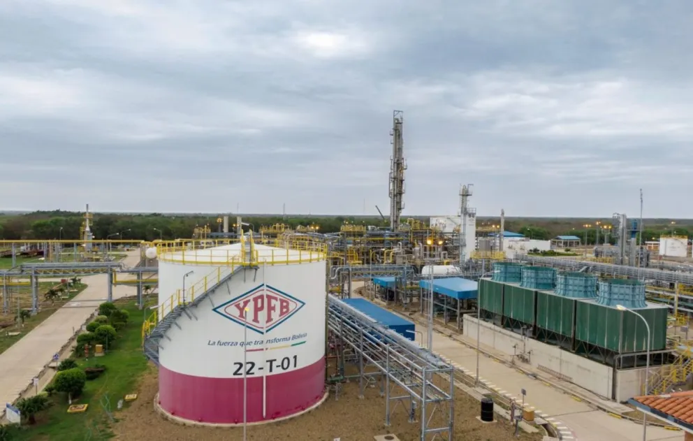 Yacimientos Petrolíferos Fiscales Bolivianos. Foto YPFB