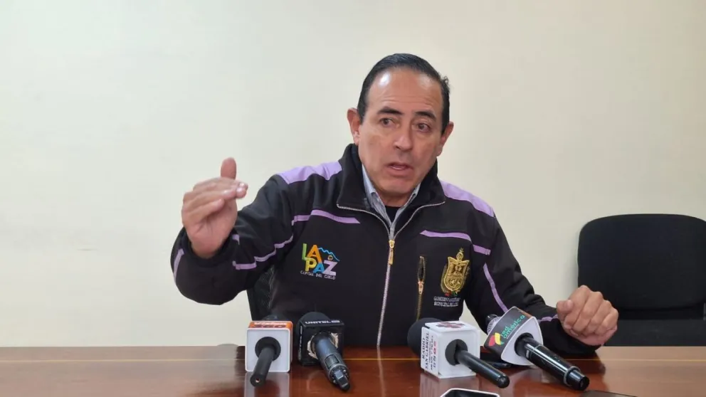 César Dockweiler, alcalde de La Paz. Foto: Visión 360 