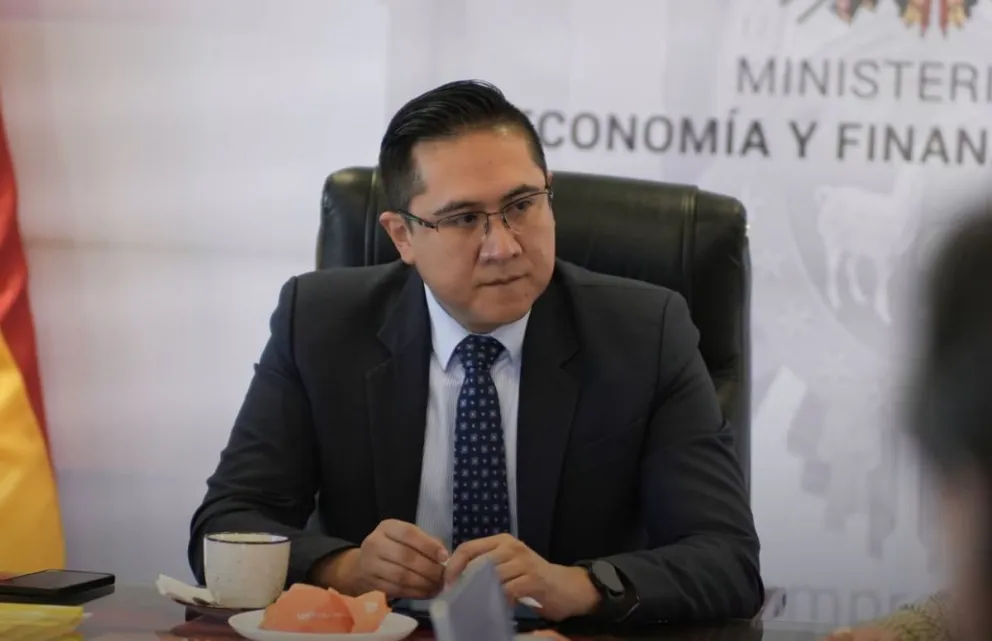 El ministro de Economía, Christian Andrés Morales. Foto: Ministerio de Economía