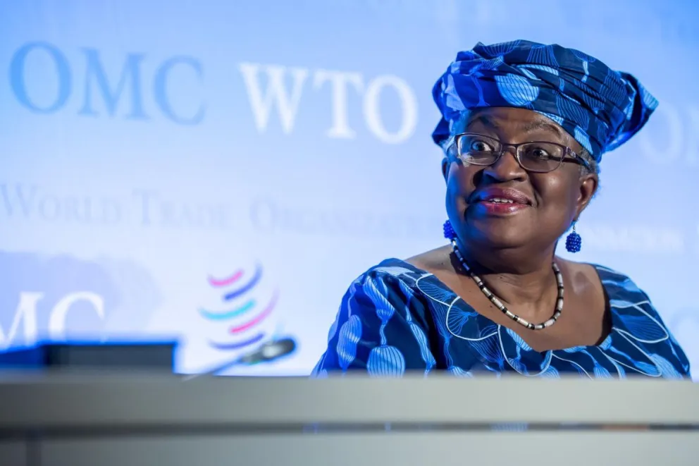La directora general de la Organización Mundial del Comercio (OMC), Ngozi Okonjo-Iweala, en una foto de archivo. Foto: EFE