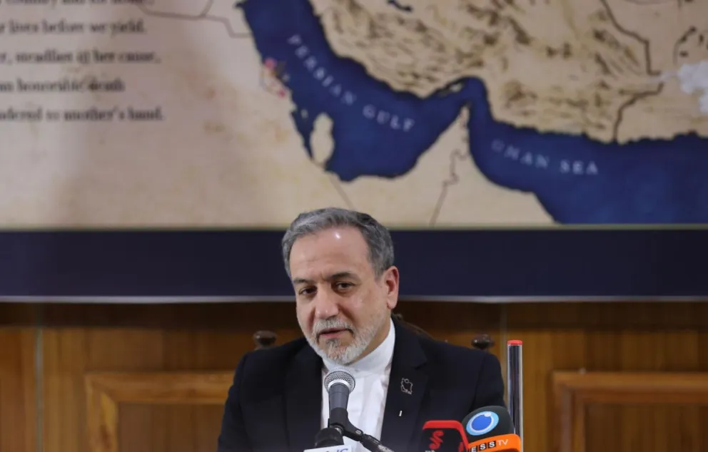 El ministro de Asuntos Exteriores de Irán, Abbas Araghchi. Foto: EFE  