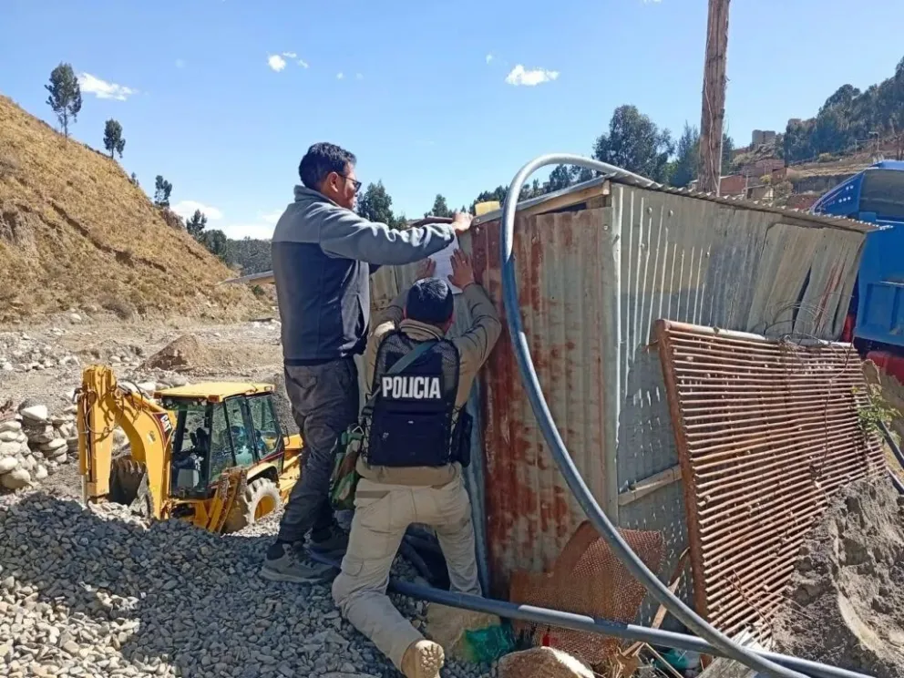 Operativo de la AJAM. Foto: AJAM