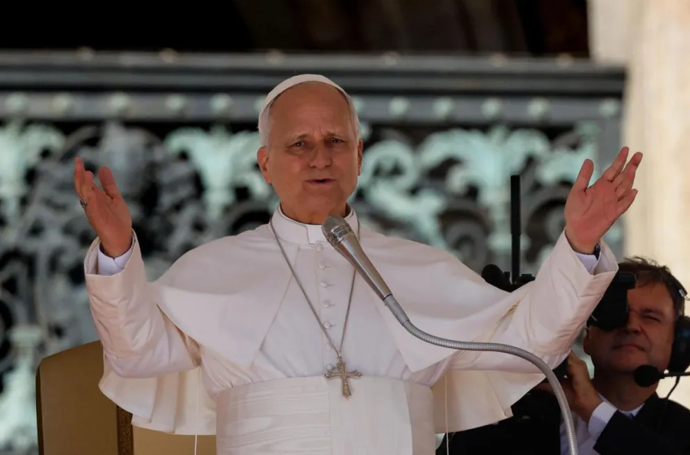 El papa León XIV. Foto: EFE 