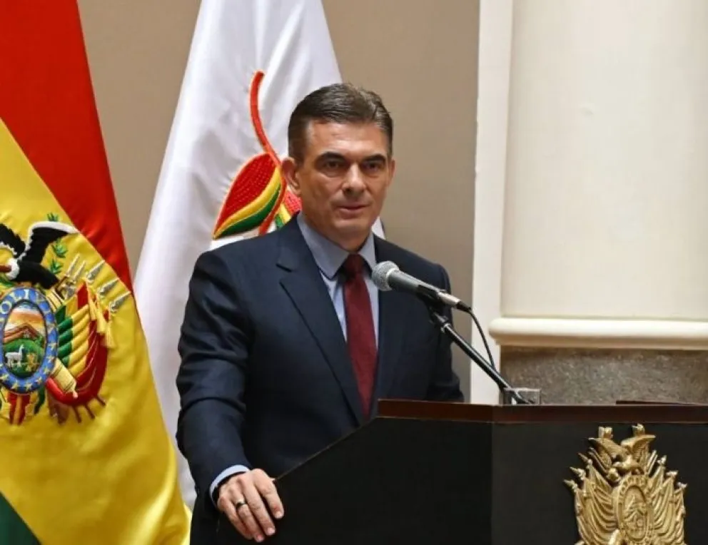 El presidente Rodrigo Paz en un acto en Palacio Quemado. Foto tomada de la cuenta en RRSS del presidente Rodrigo Paz