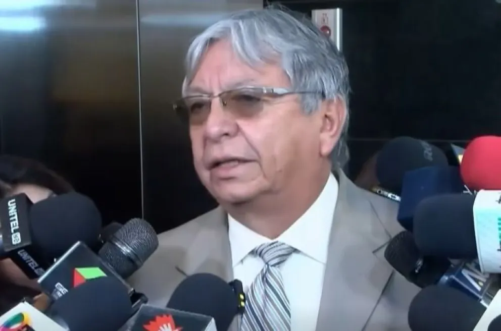 Viceministro del Tesoro, Óscar Navarro. Foto: Captura de imagen