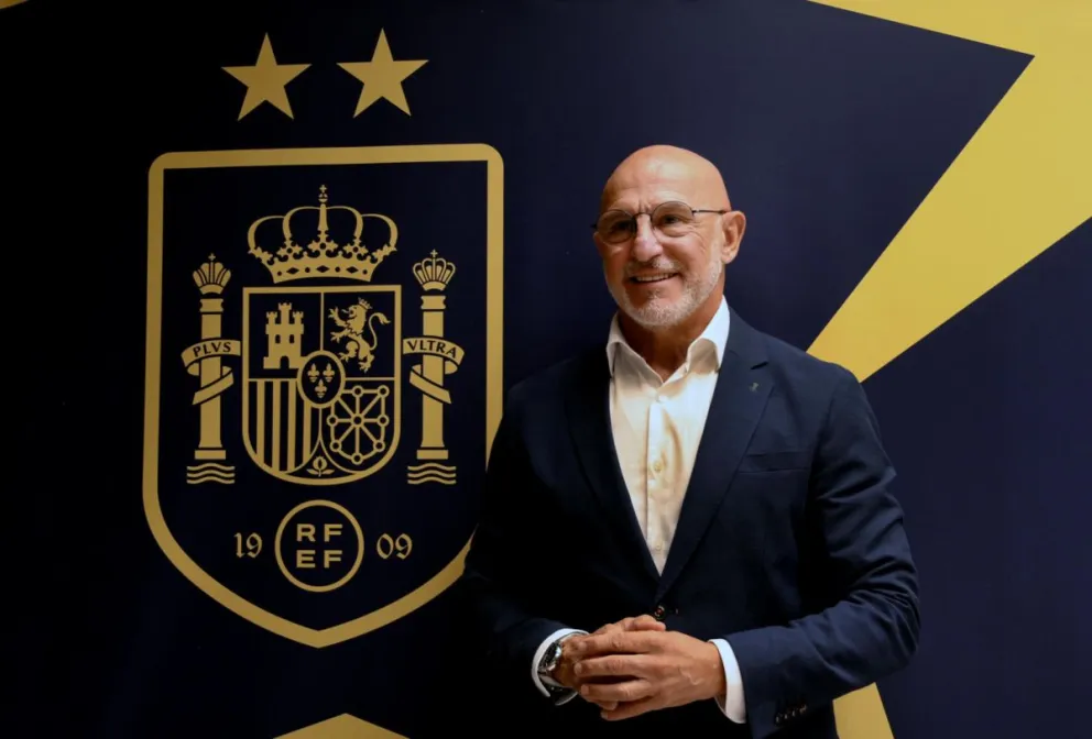 Luis de la Fuente, seleccionador de España. Crédito: EFE