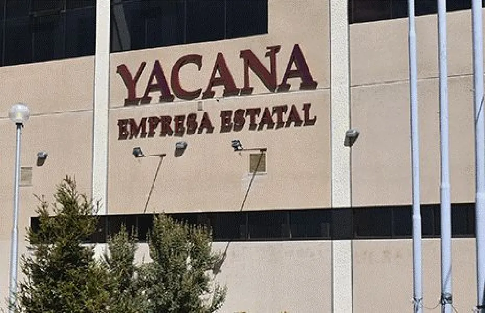 Instalaciones de la empresa pública Yacana. Foto: www.yacana.gob.bo
