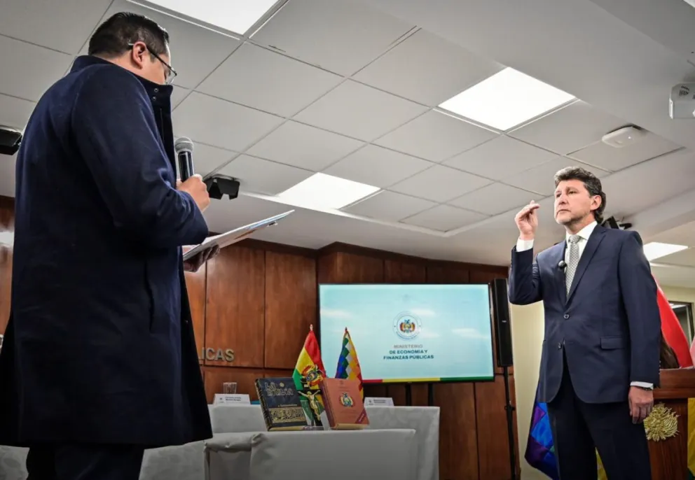  Álvaro Arias Gonzales, presidente interino de la Aduana. Foto: APG 