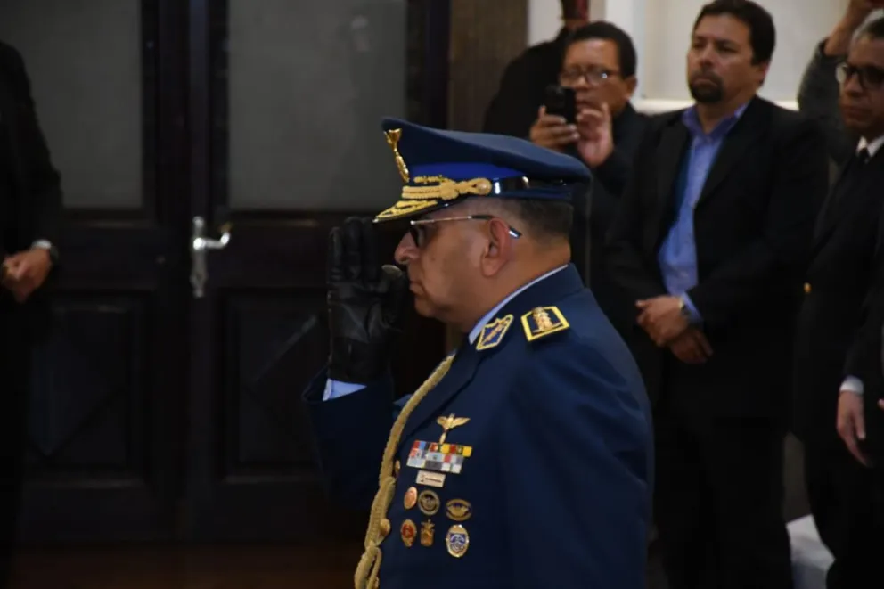 Germán Rodrigo Mendizábal asumió como el nuevo secretario general permanente del Cosdep. Foto: APG
