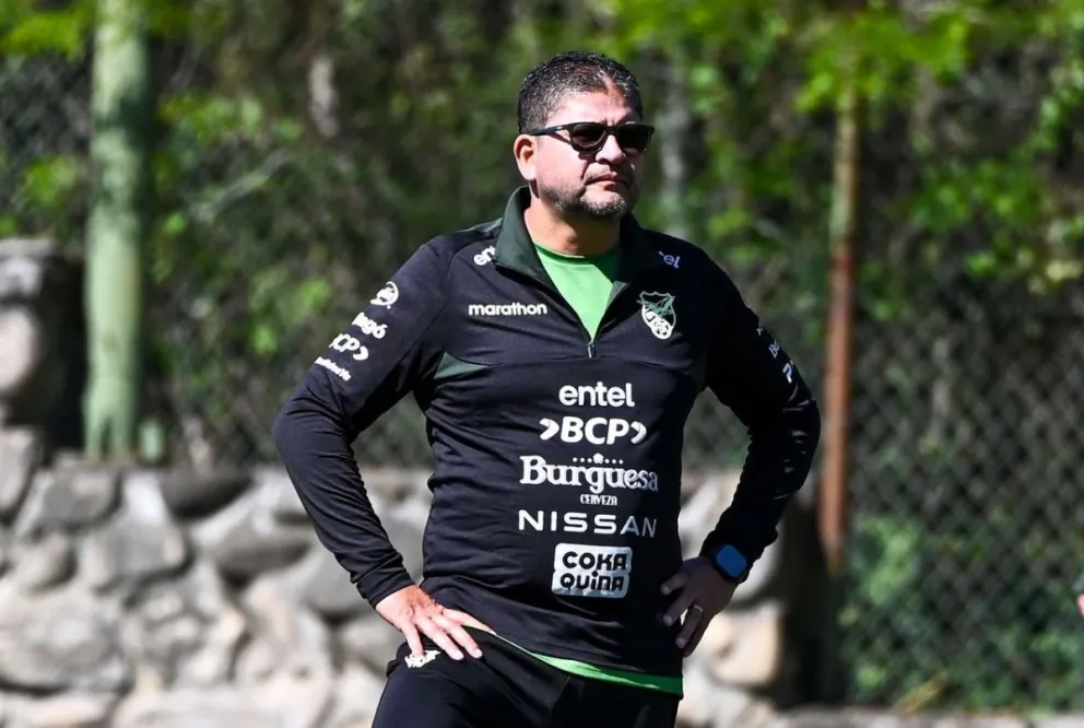 Óscar Villegas, director técnico de la Selección nacional. Foto: La Verde - FBF