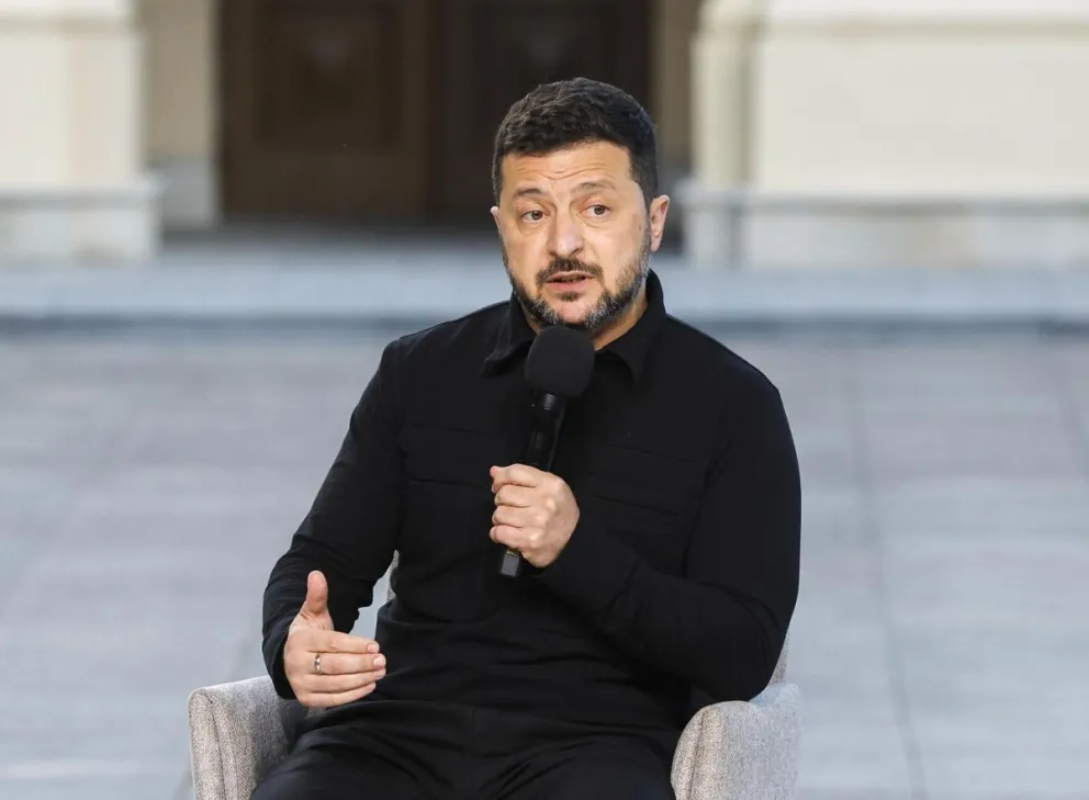 Fotografía de archivo del presidente ucraniano, Volodímir Zelenski. Foto: EFE
