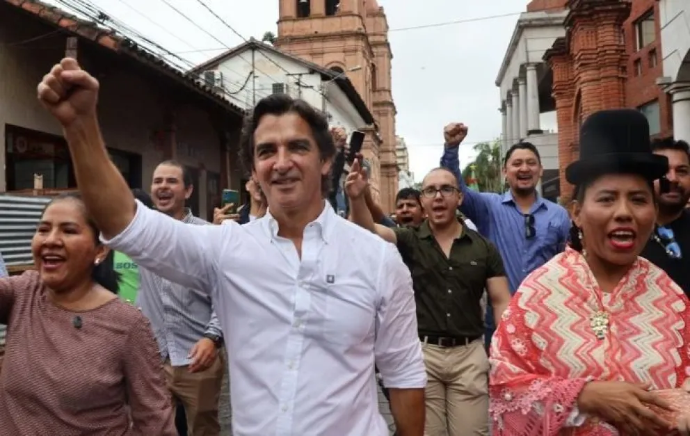 El alcalde de Santa Cruz de la Sierra, Manuel Saavedra. Foto: ABI