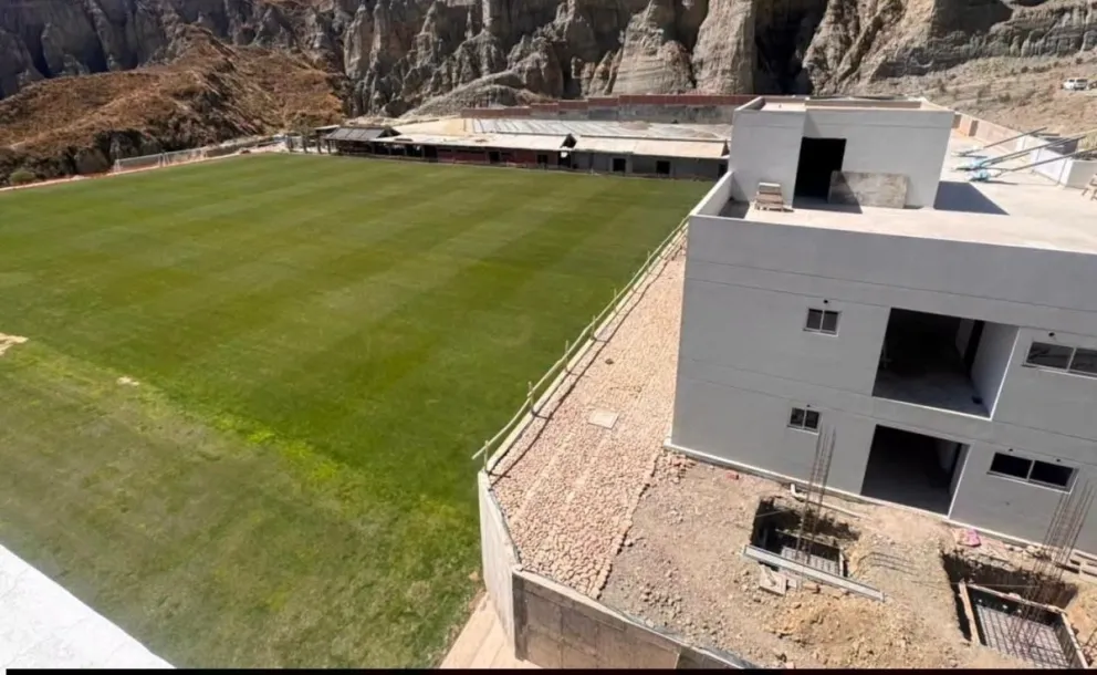 Una vista de la Casa de la Verde, que en poco acogerá los entrenamientos de la Selección.