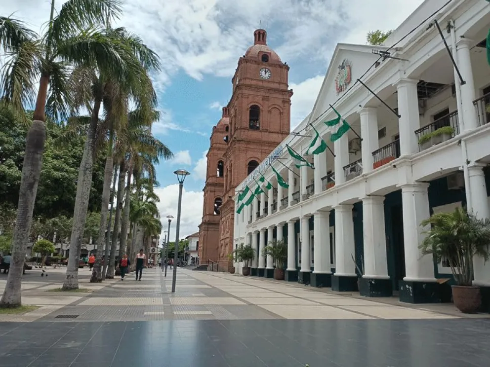 Plaza 24 de Septiembre. Foto: Alcaldía de Santa Cruz