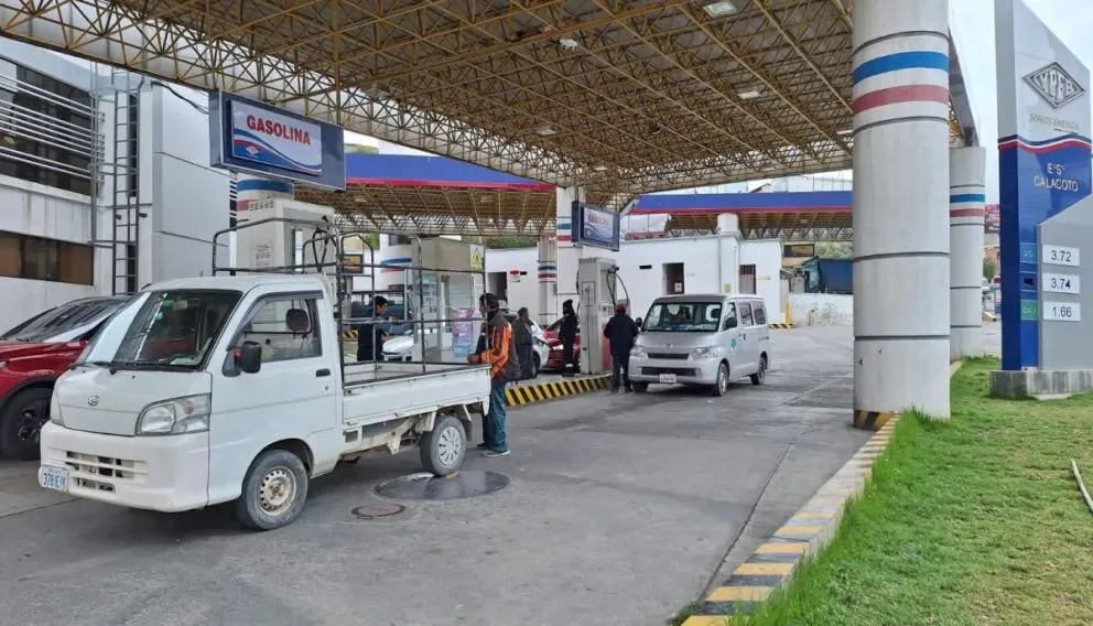Estación de servicio de combustible. Foto: BTV