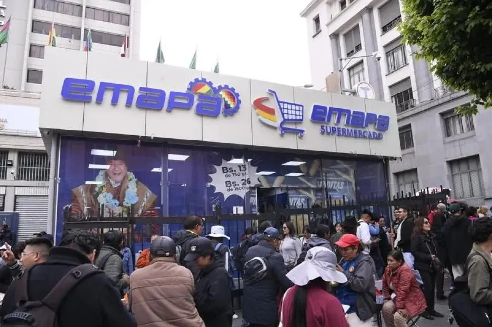 La Empresa de Apoyo a la Producción de Alimentos (Emapa). Foto: ABI