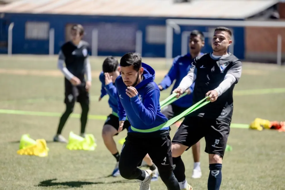 Cierre de entrenamientos de GV San José, que este domingo recibe a Independiente. Crédito: Club GV San José
