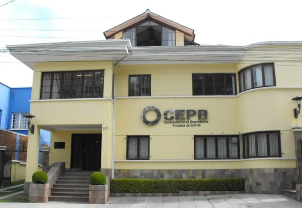 Las oficinas de la CEPB en La Paz. Foto: CEPB