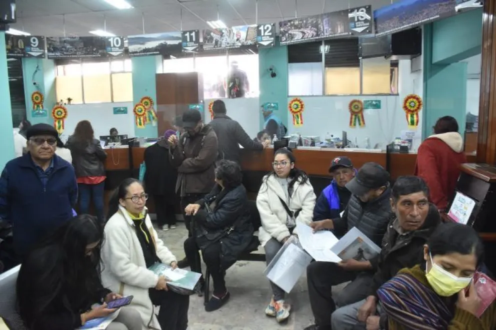 Oficinas de la Administración Tributaria Municipal (ATM). Foto: AMUN