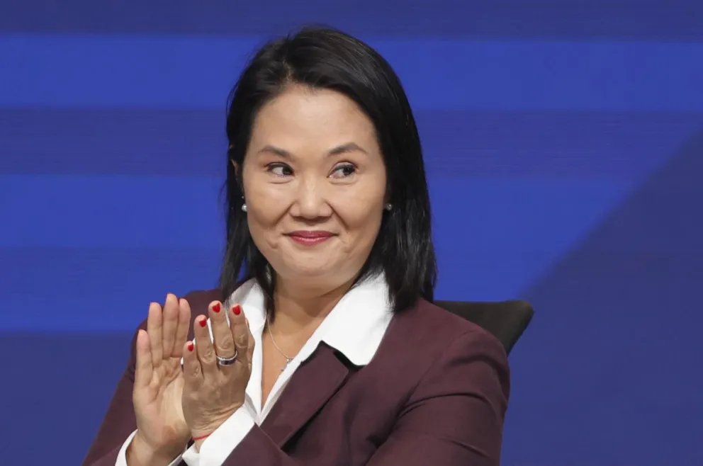 Fotografía de archivo de la presidenta de Perú, Keiko Fujimori. Foto: EFE