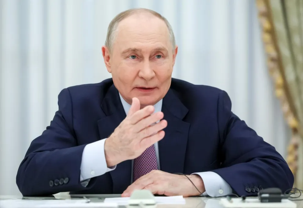 El presidente ruso, Vladímir Putin. Foto: EFE 






























