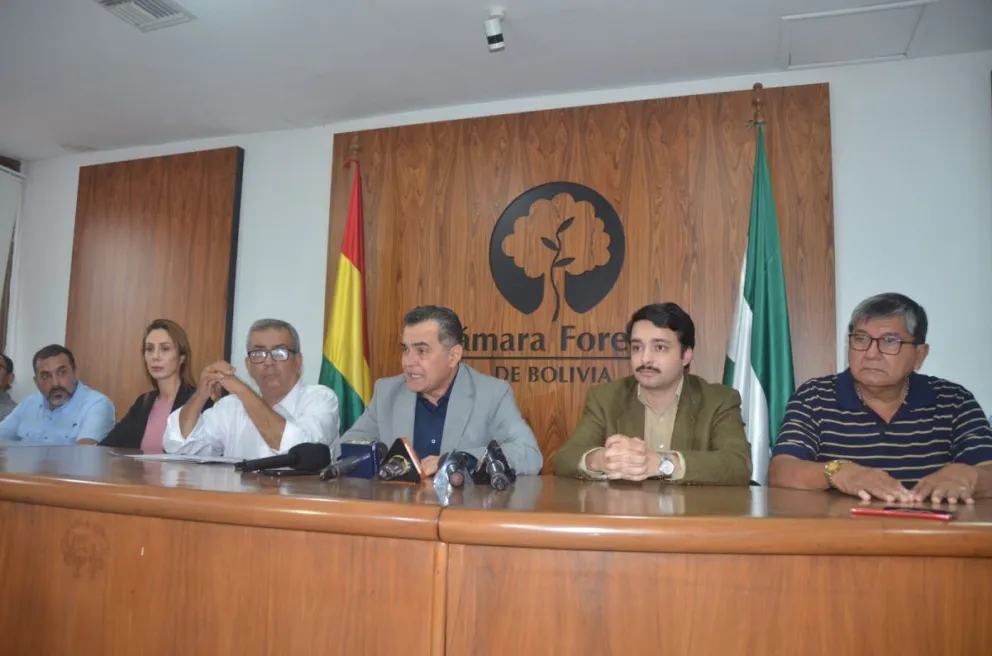 La Cámara Forestal de Bolivia denuncia que el Ministerio de Salud Pública de Chile instruyó la incineración de la madera incautada. Foto: CFB
