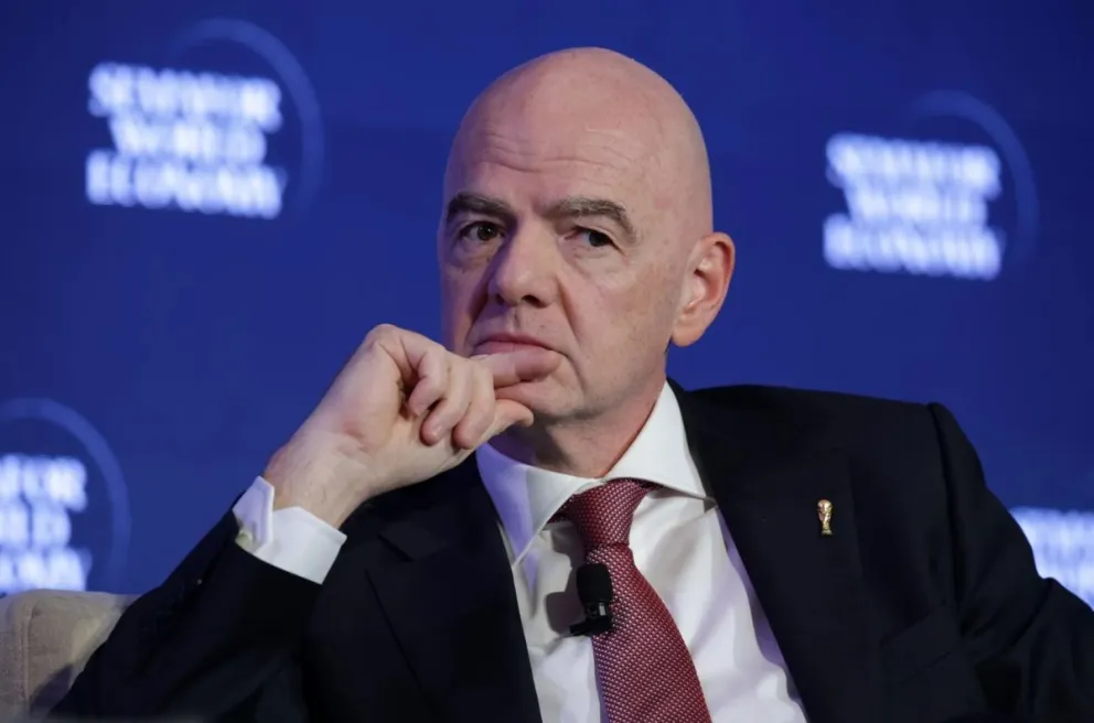 Gianni Infantino, presidente de FIFA. Crédito: bloomberg.com