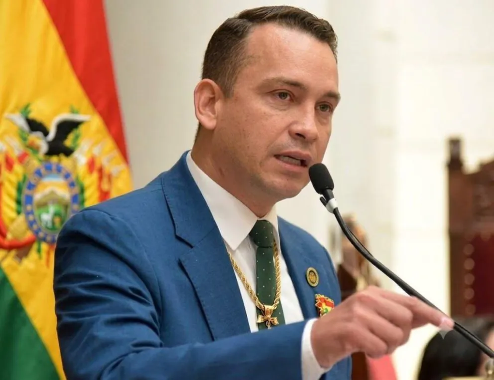 Rómer Saucedo, presidente del Tribunal Supremo de Justicia. Foto: APG