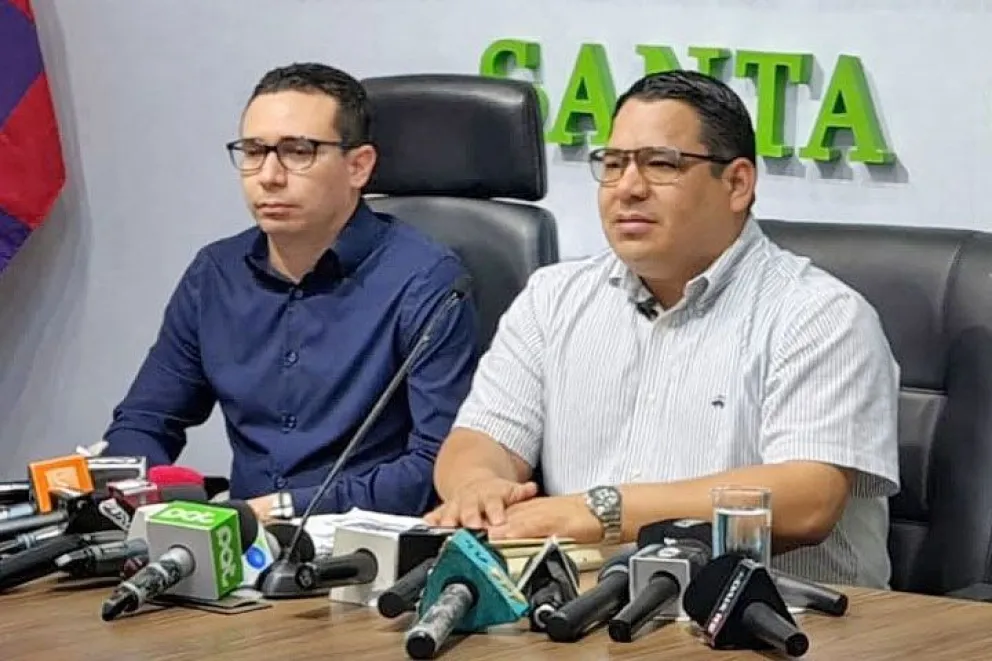 Roger Mariaca y Alberto Zeballos enfrentan este viernes una audiencia cautelar. Foto: Fiscalía General del Estado