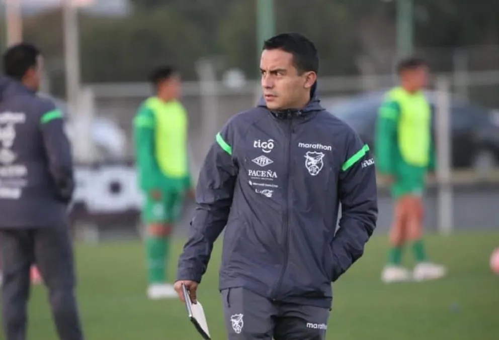 Carlos Pino, coordinador de selecciones de la Federación Boliviana de Fútbol. Crédito: La Verde - FBF