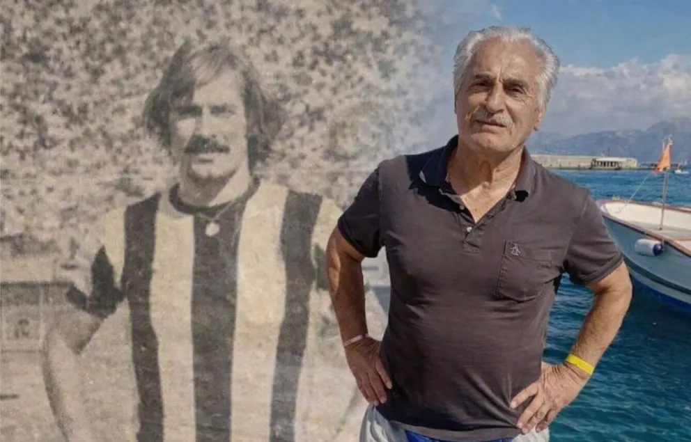 Ricardo Fontana en 1977, a la izquierda, y una de sus últimas fotografías de la actualidad. Crédito: Redes sociales