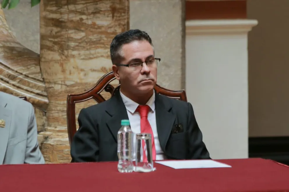 José Armando Urioste Viera, nuevo Fiscal General del Estado interino. Foto: APG