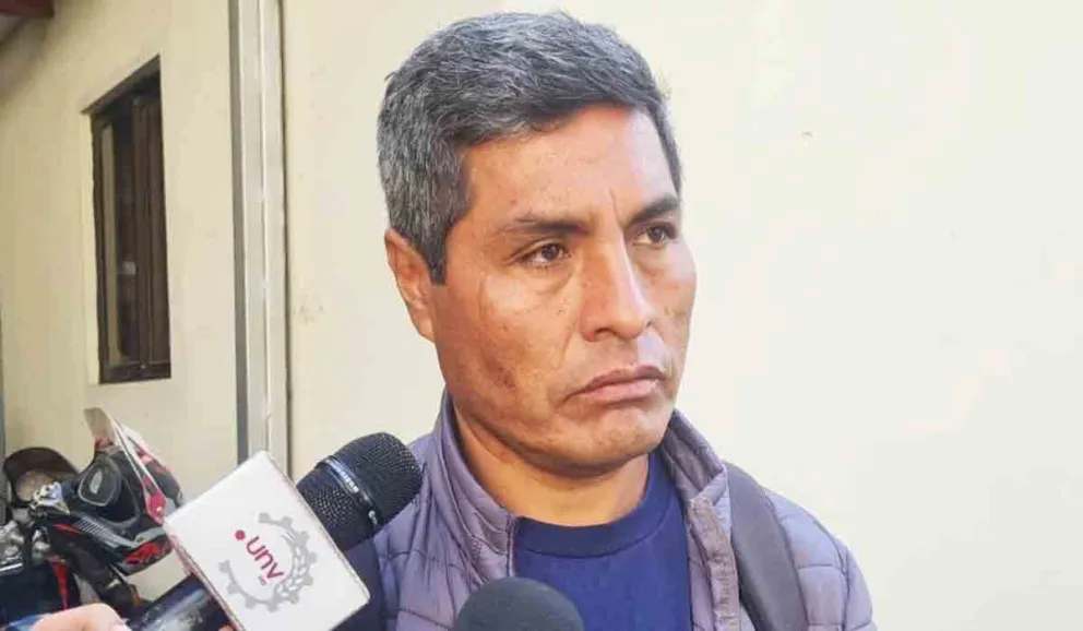 El dirigente campesino Nelson Virreyra. Foto: RRSS