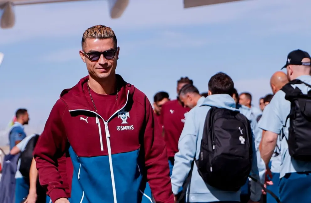 Cristiano con el combinado luso. Foto: Selección de Portugal.