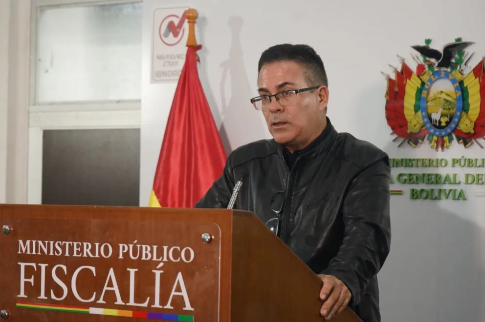 El fiscal general del Estado, José Armando Urioste. Foto FGE