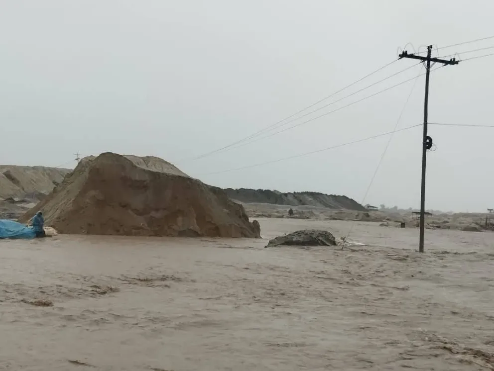 Machacamarca, una de las poblaciones afectadas por los cortes de energía eléctrica en el departamento de Oruro. Foto: Oruro En Directo