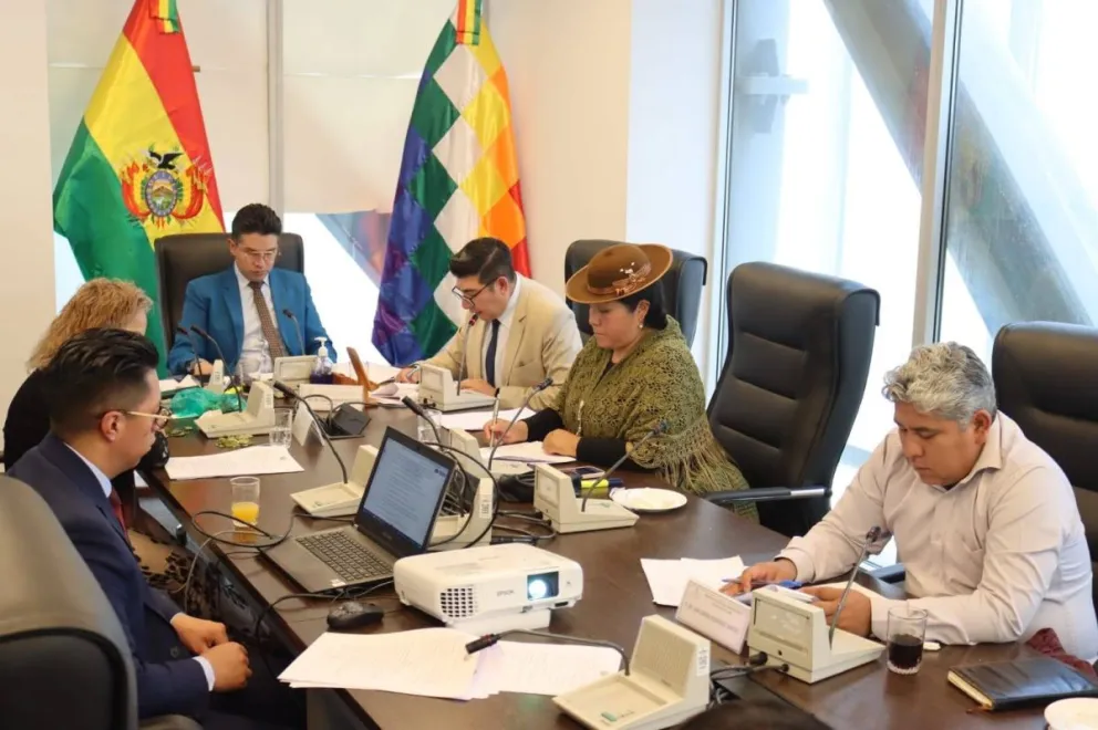 La Comisión de Justicia Plural de la Cámara de Diputados. Foto: Cámara de Diputados
