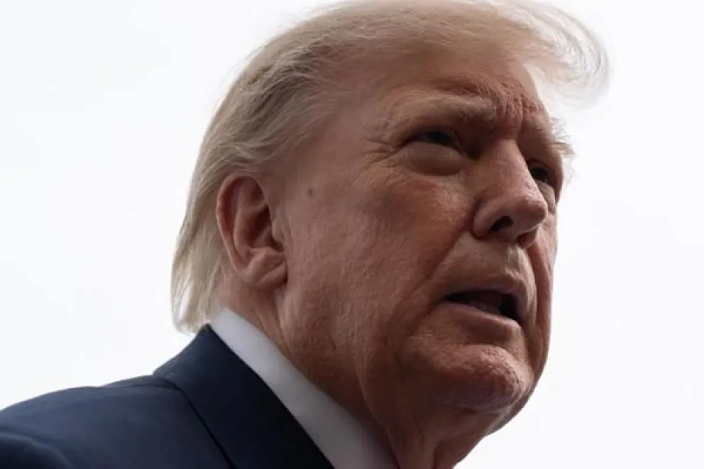 Fotografía del presidente estadounidense, Donald Trump. EFE/Aaron Schwartz
