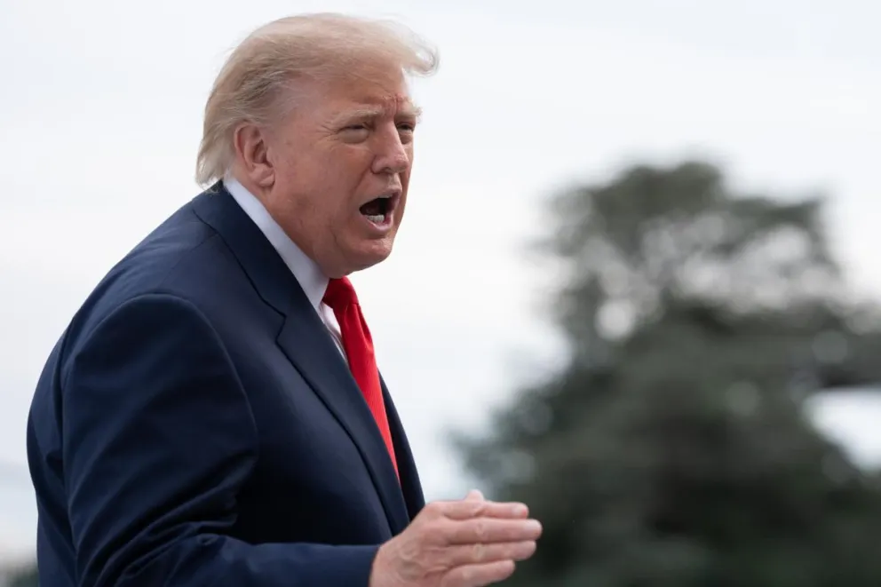 El presidente de Estados Unidos, Donald Trump. EFE/Aaron Schwartz