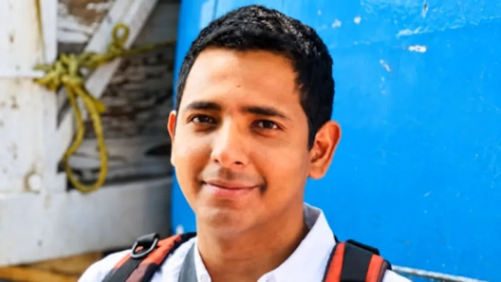 Periodista mexicano Hamurabi Huesca Manzano.