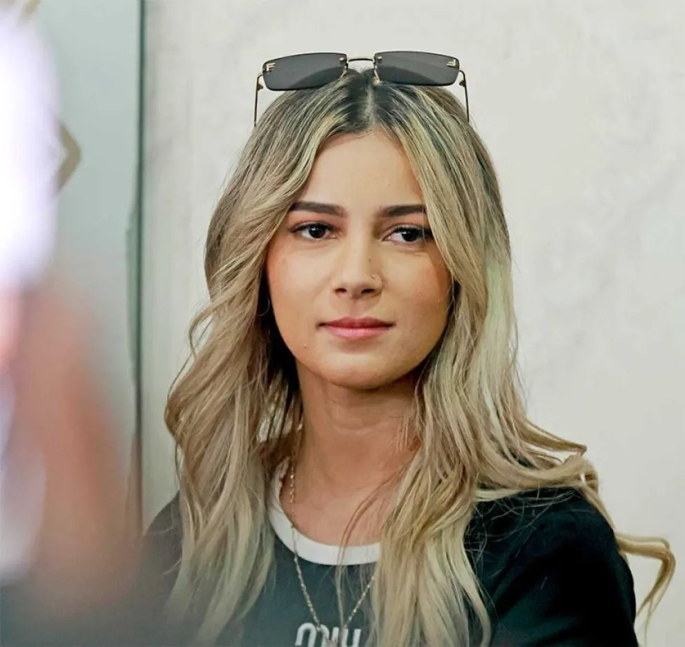 Tatiana Marset fue capturada el 13 de marzo —junto a su hermano, el narcotraficante uruguayo expulsado a Estados Unidos— y enviada a la cárcel cruceña de Palmasola, donde permaneció hasta el 19 de agosto pasado. Foto: APG