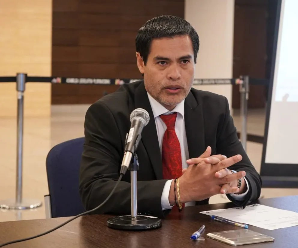 El presidente del Consejo de la Magistratura, Carlos Spencer. Foto: Cámara de Senadores