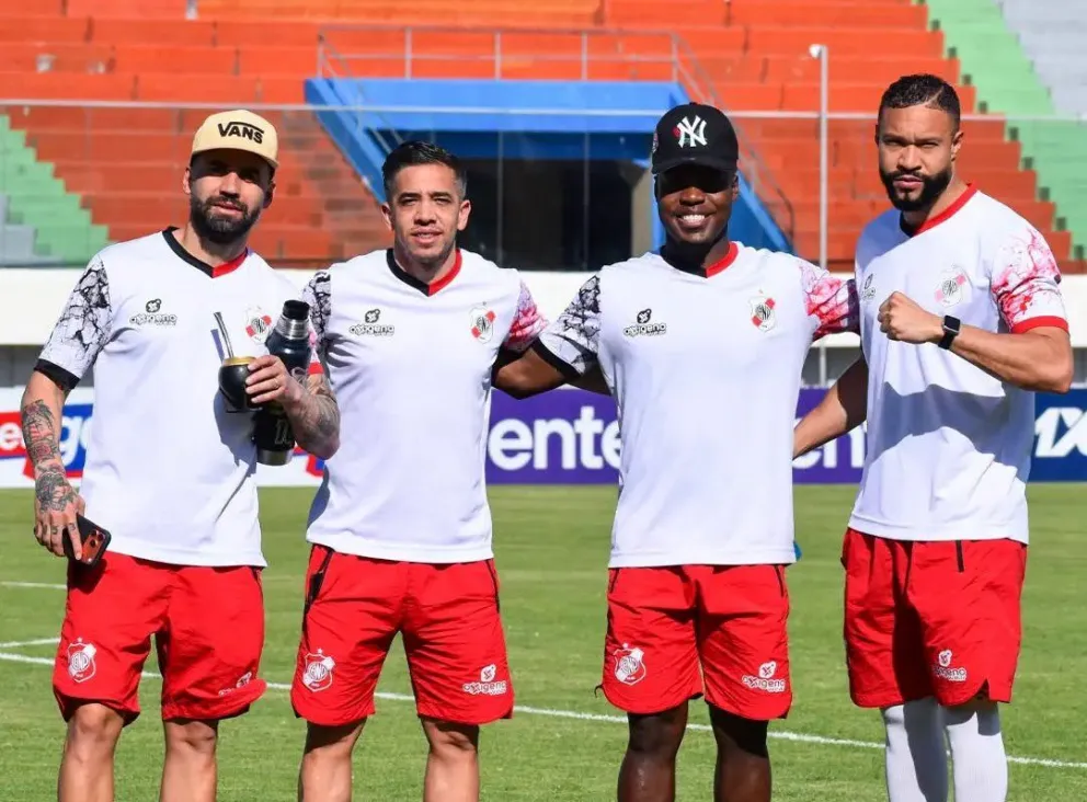 Jugadores del conjunto de Nacional que el domingo reciben a Bolívar. Foto: CAN