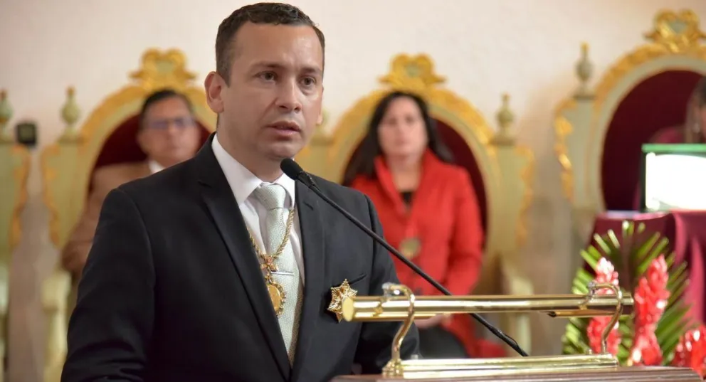 El expresidente del TSJ, Romer Saucedo. Foto: Facebook TSJ